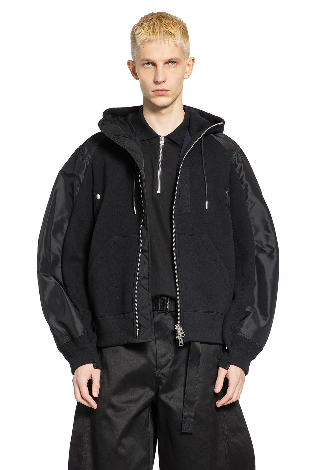 SACAI Sponge Sweat Hoodie man