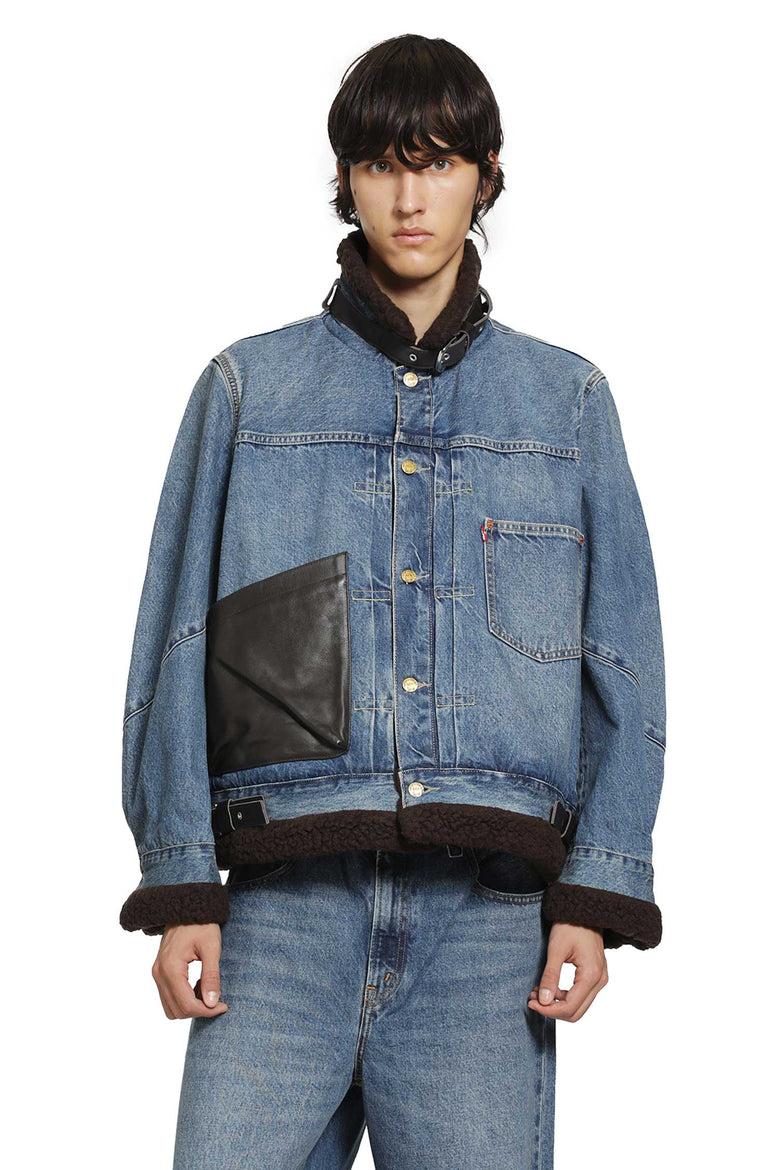 SACAI Levi's x Sacai Sherpa Jacket man