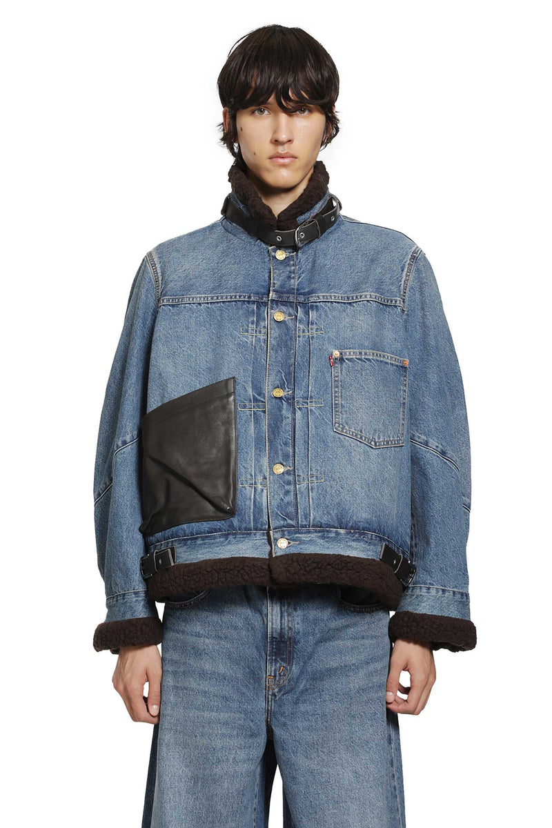 SACAI Levi's x Sacai Sherpa Jacket man