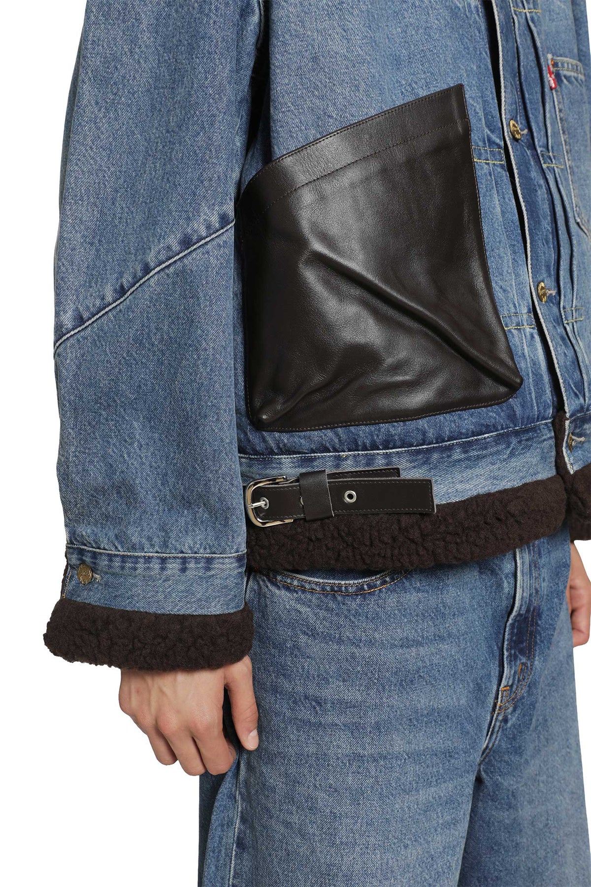 SACAI Levi's x Sacai Sherpa Jacket man