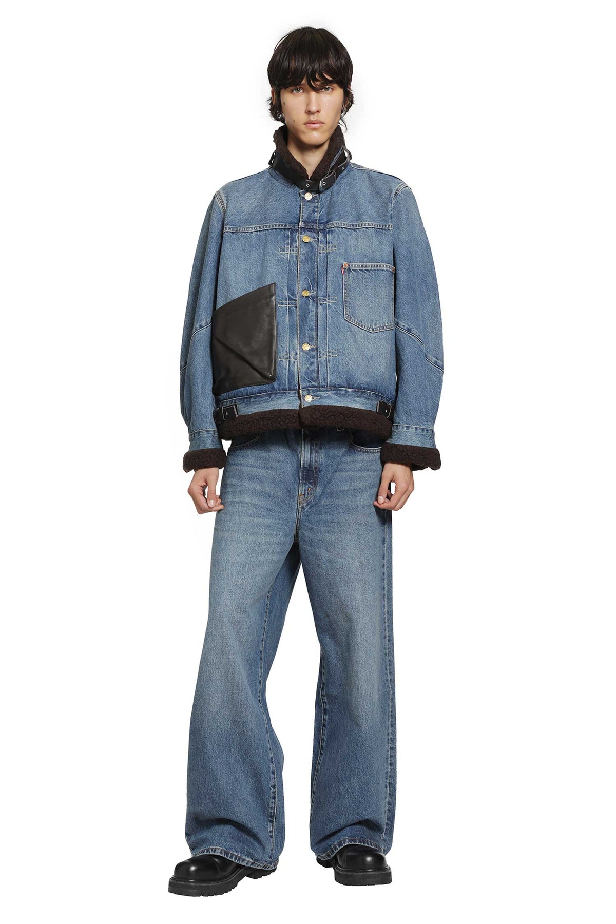 SACAI Levi's x Sacai Sherpa Jacket man