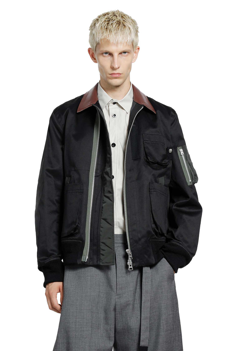 SACAI Cotton Chino Blouson man