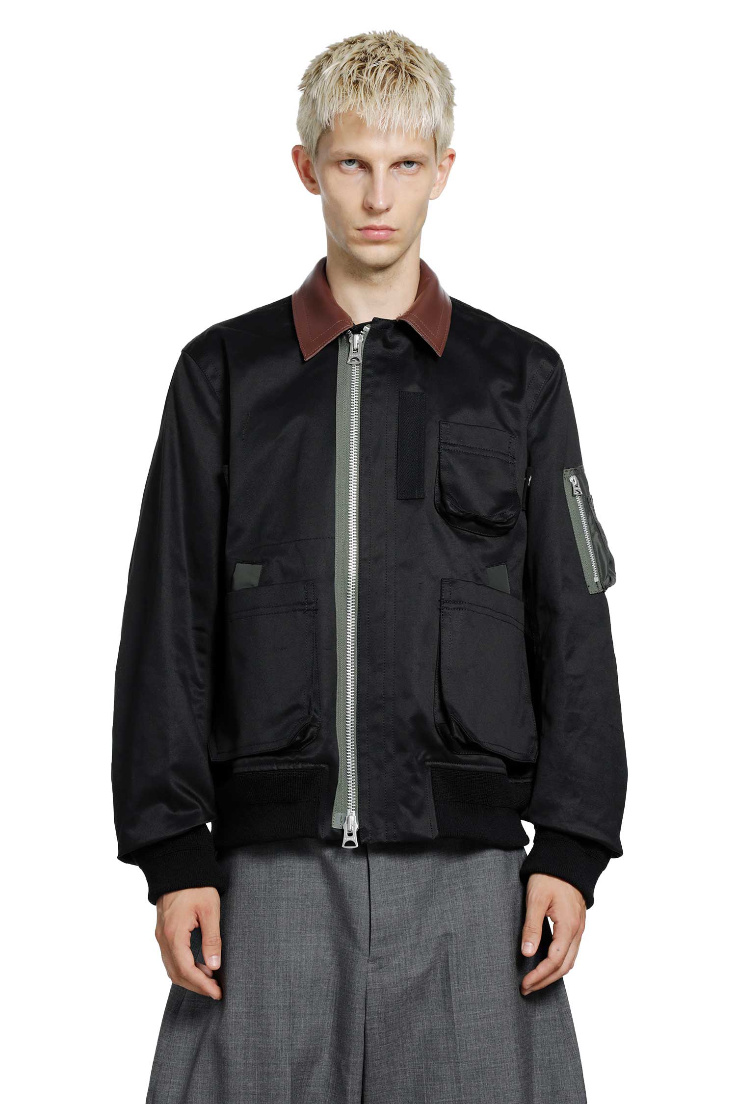 SACAI Cotton Chino Blouson man