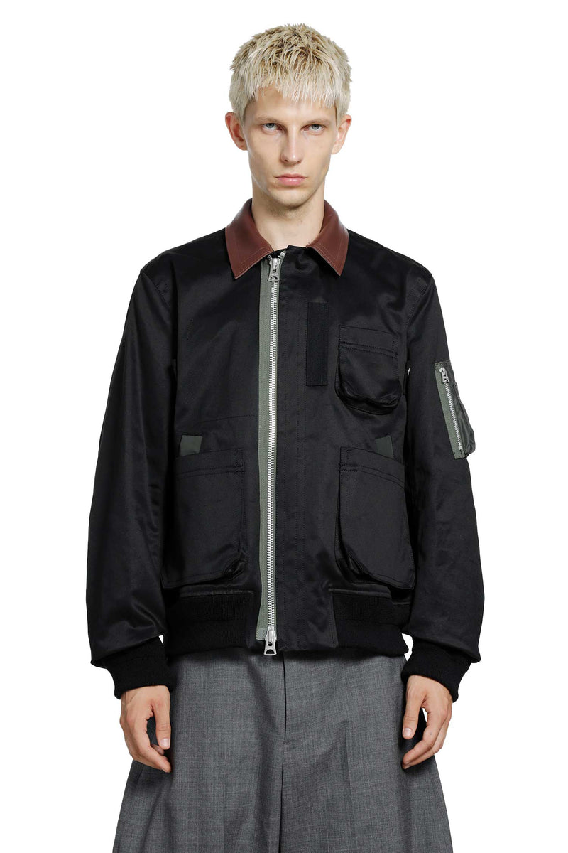 SACAI Cotton Chino Blouson man