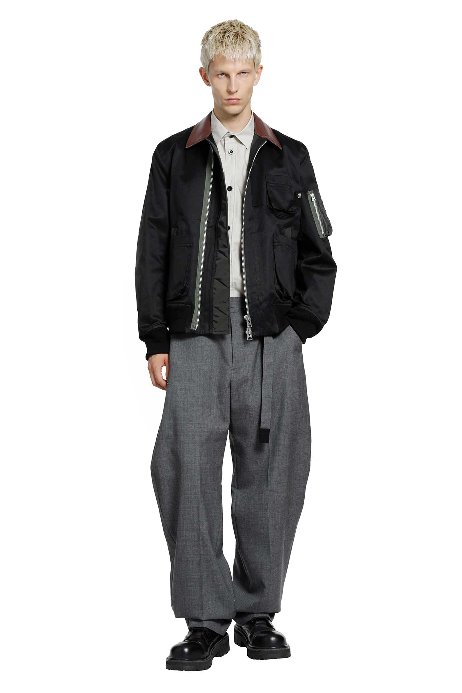 SACAI Cotton Chino Blouson man