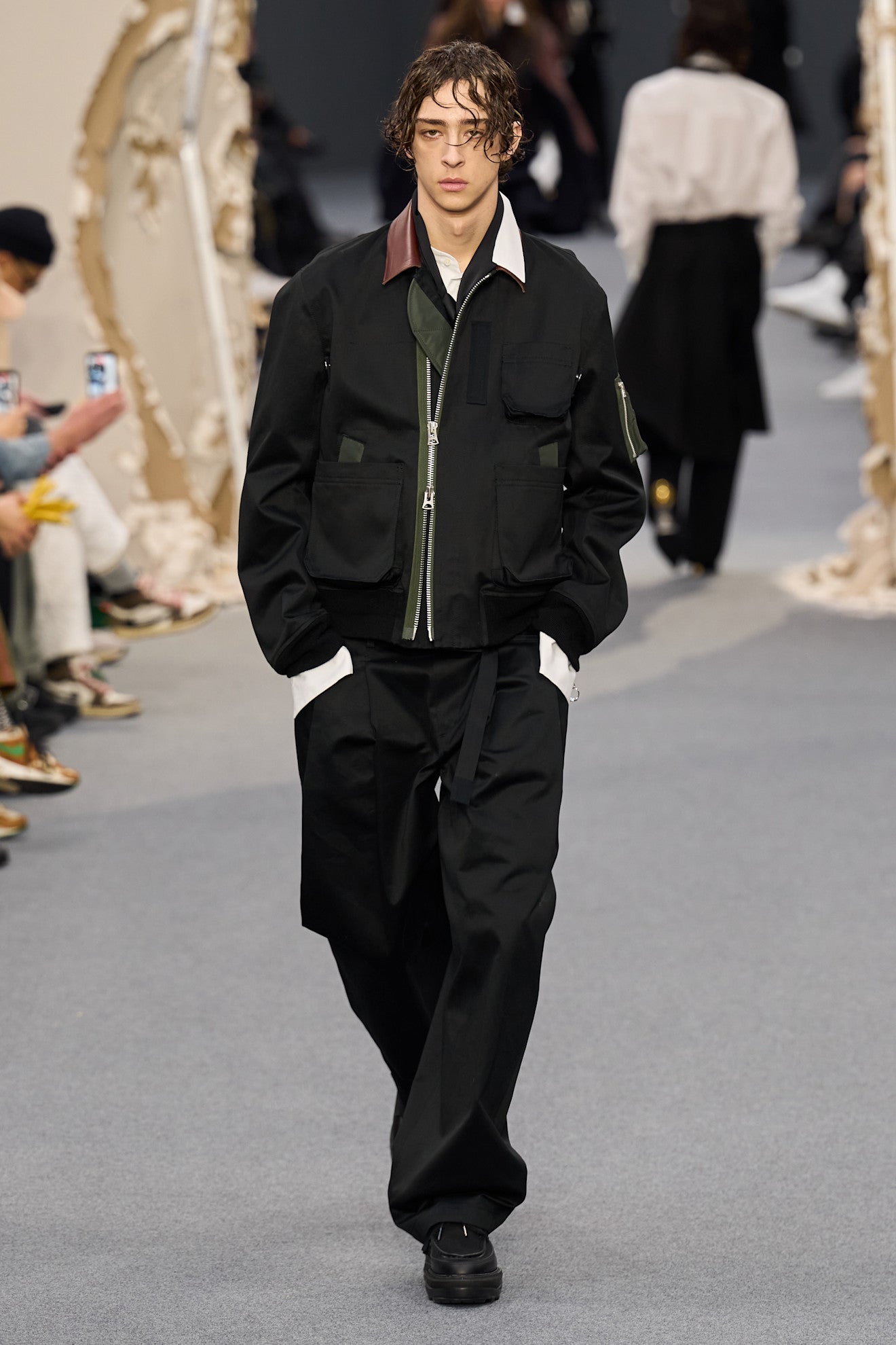 SACAI Cotton Chino Blouson man