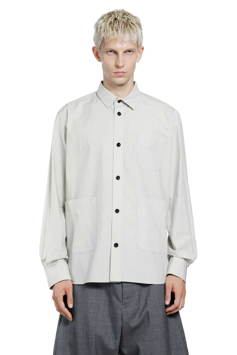 SACAI Cotton Typewriter Shirt man