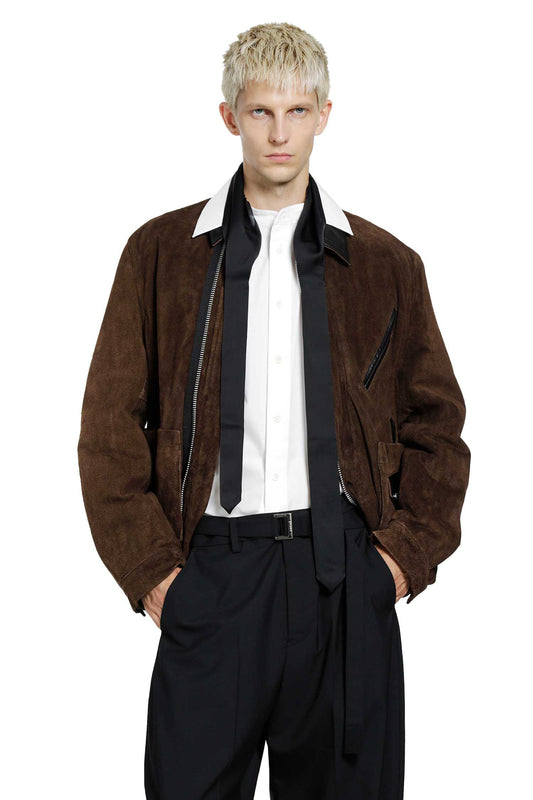 Suede Blouson