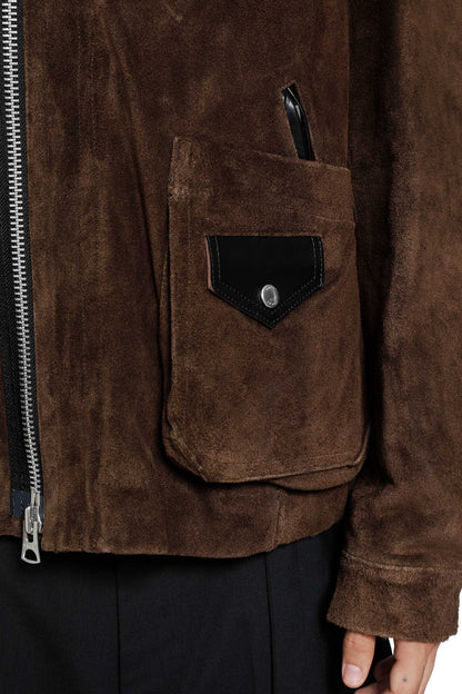 Suede Blouson