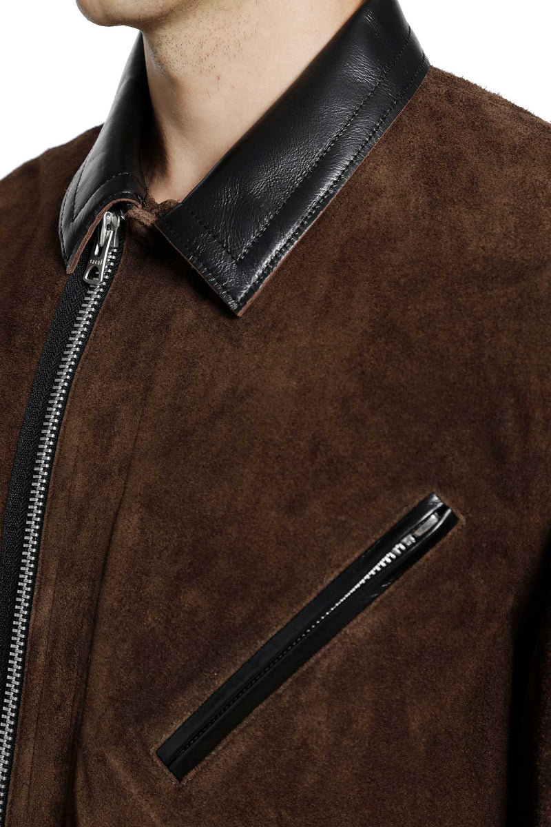 SACAI Suede Blouson man