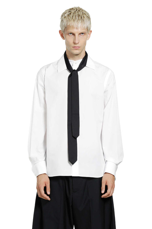 Poplin Shirt (With Satin Tie)