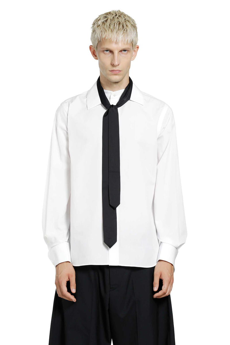 SACAI Poplin Shirt (With Satin Tie) man
