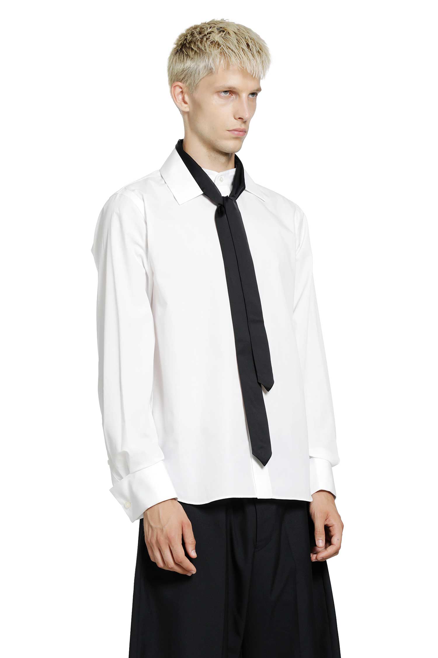 SACAI Poplin Shirt (With Satin Tie) man