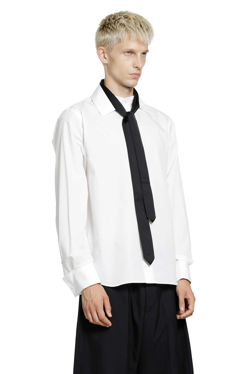 SACAI Poplin Shirt (With Satin Tie) man