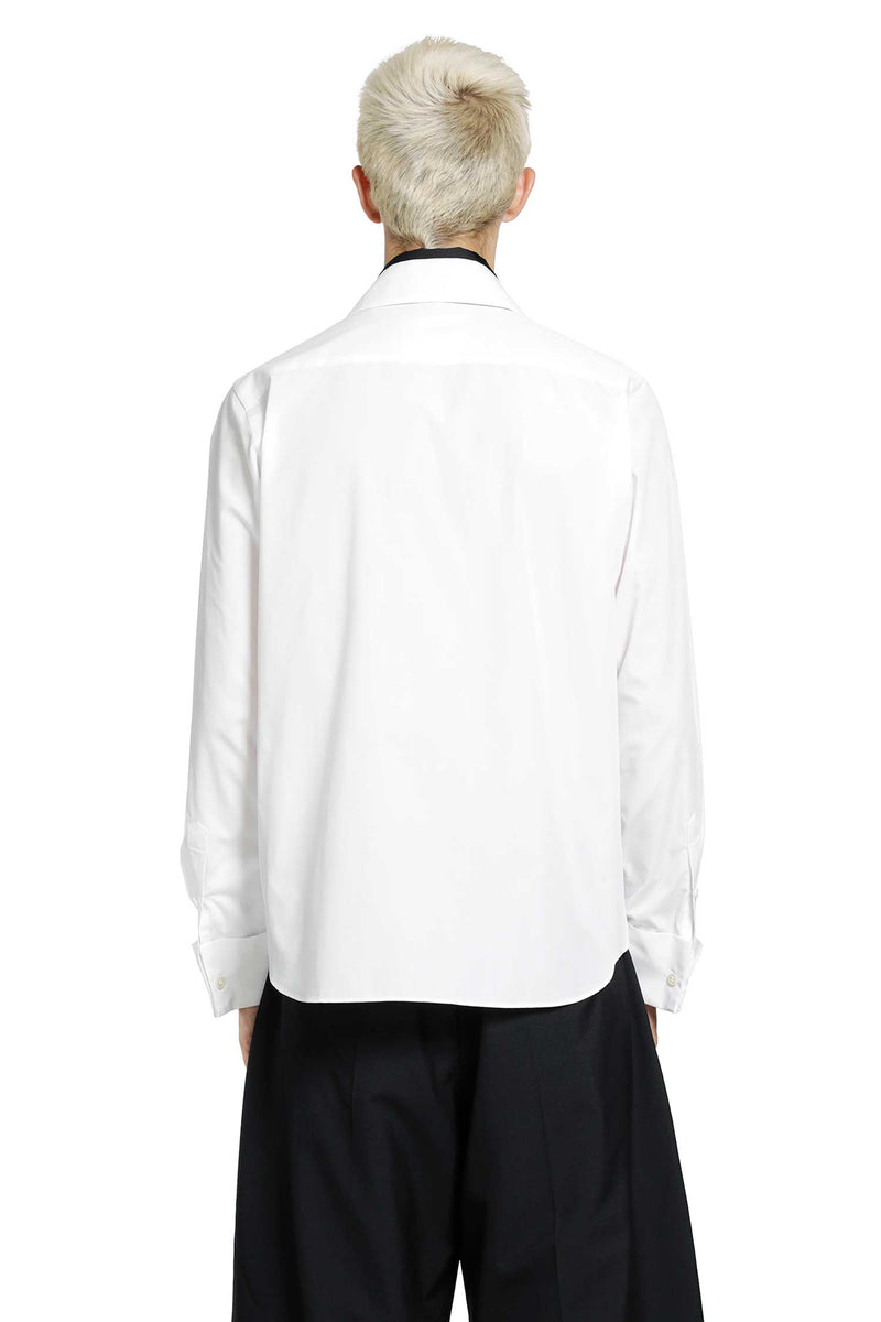 SACAI Poplin Shirt (With Satin Tie) man