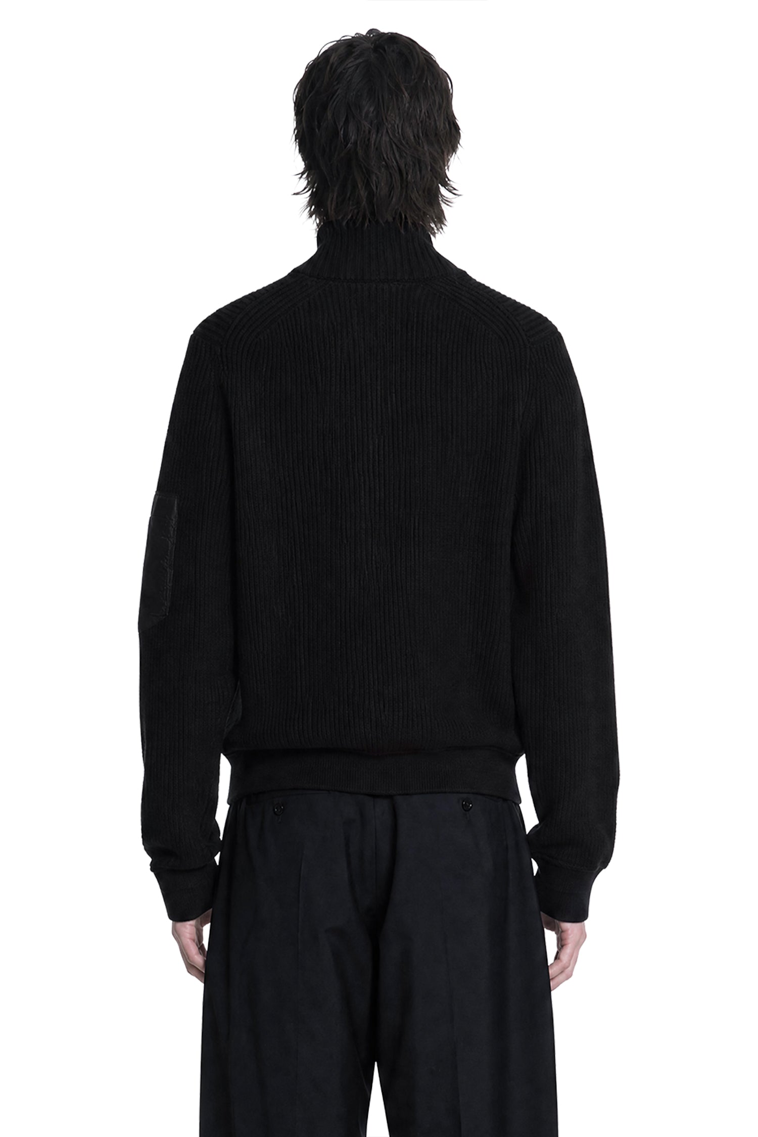 Wool Knit Blouson