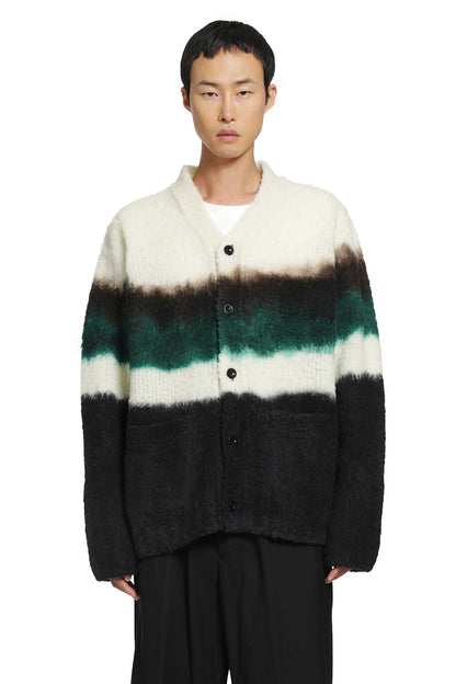 Chusen-Dyed Knit Cardigan