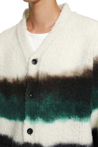 Chusen-Dyed Knit Cardigan