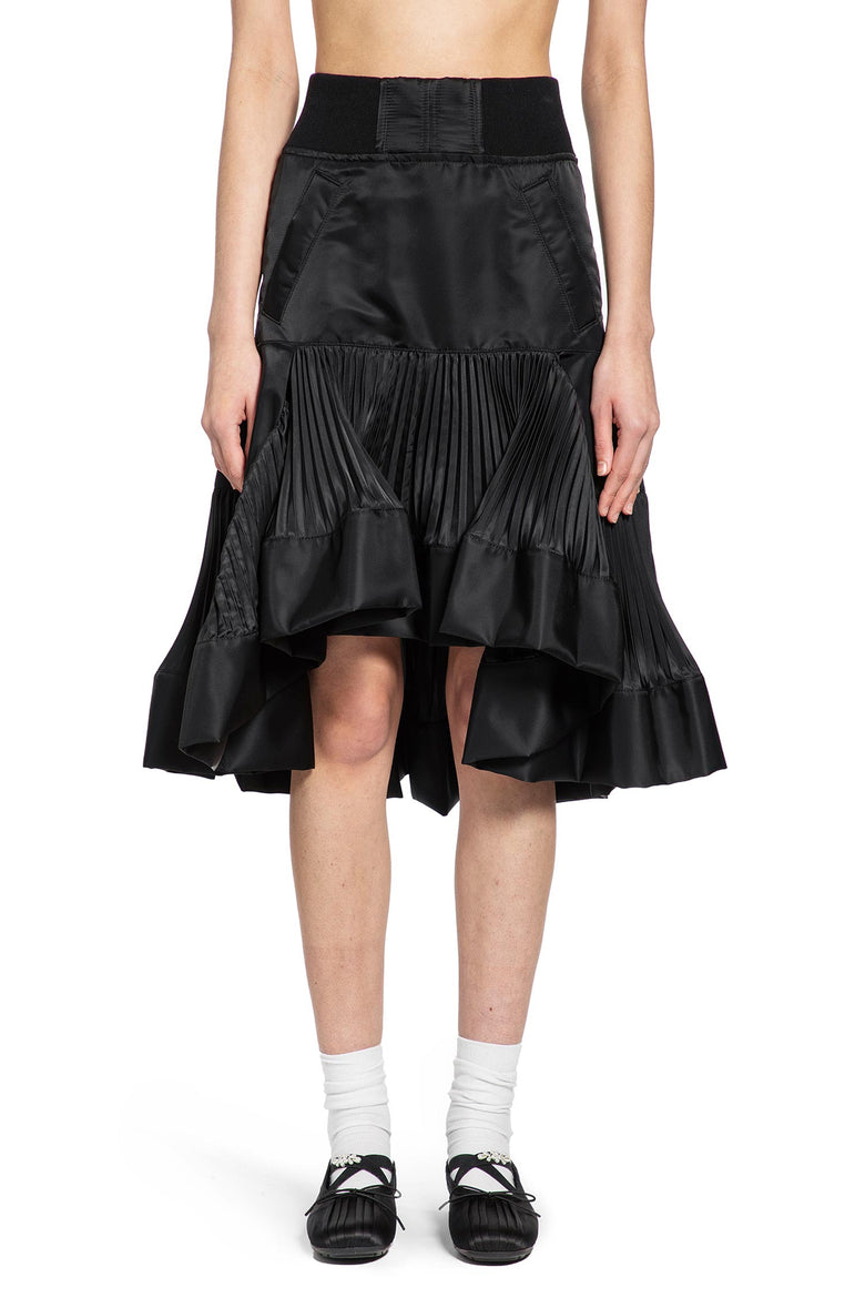 Nylon Twill Skirt