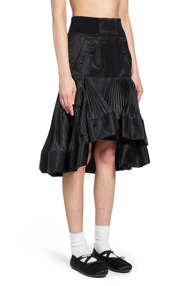 Nylon Twill Skirt
