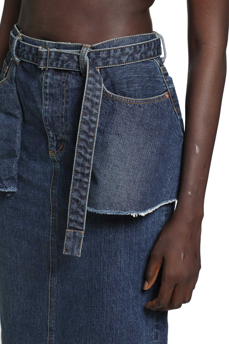 SACAI Denim Skirt woman