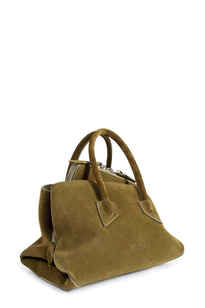 La Passeggiata Mini Suede Top Handle Bag