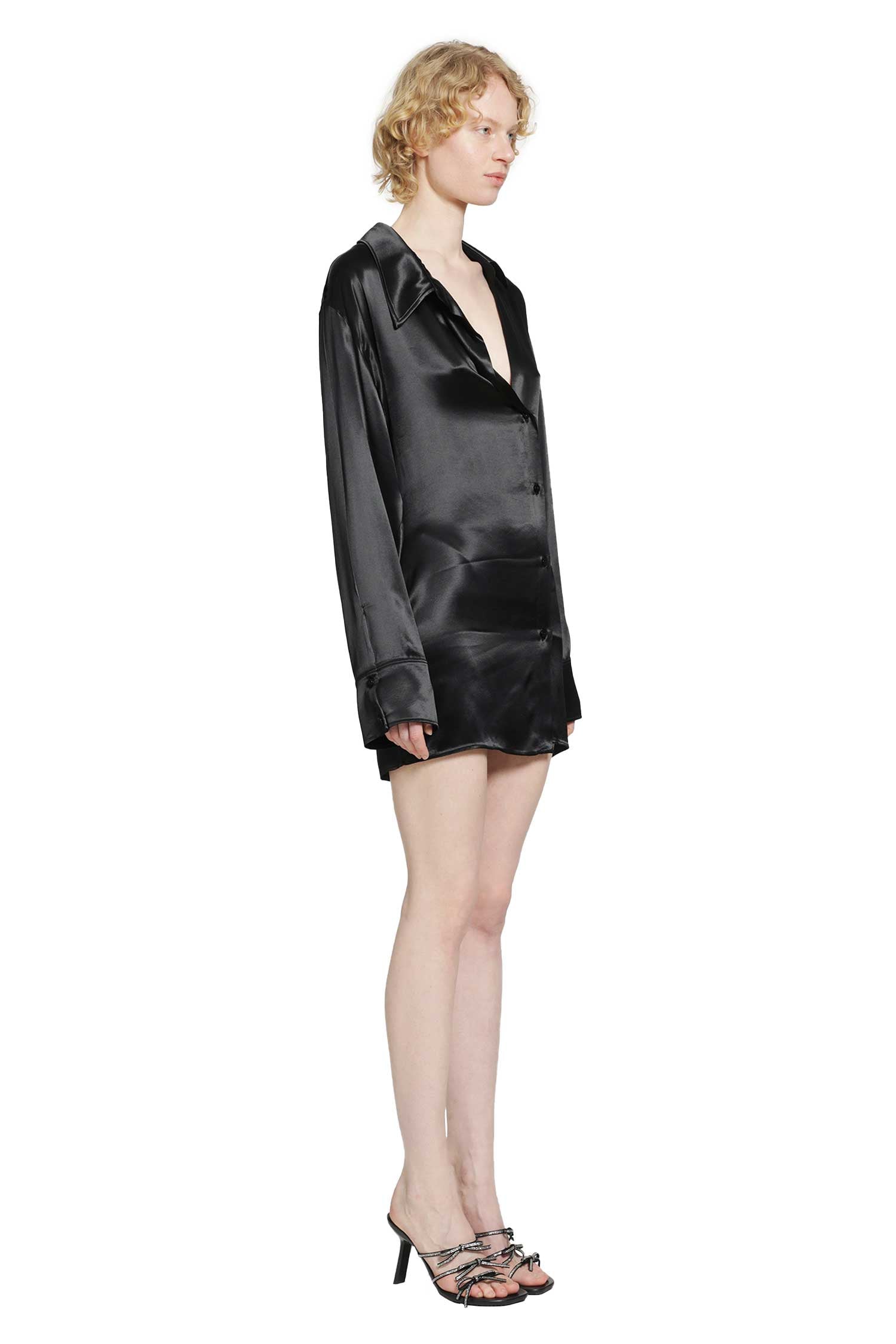 attico silk dress Attico Silk Ombre Dress XS