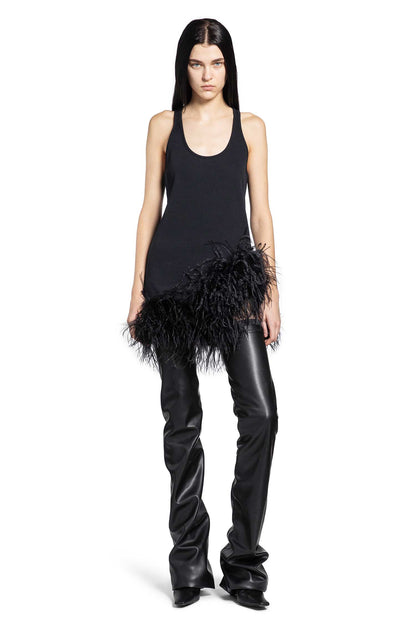 Cotton Rib with Embroidered Mini Dress