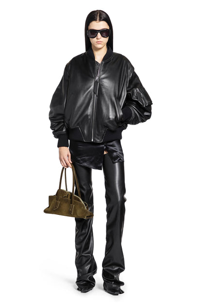 Leather Bomber Jacket