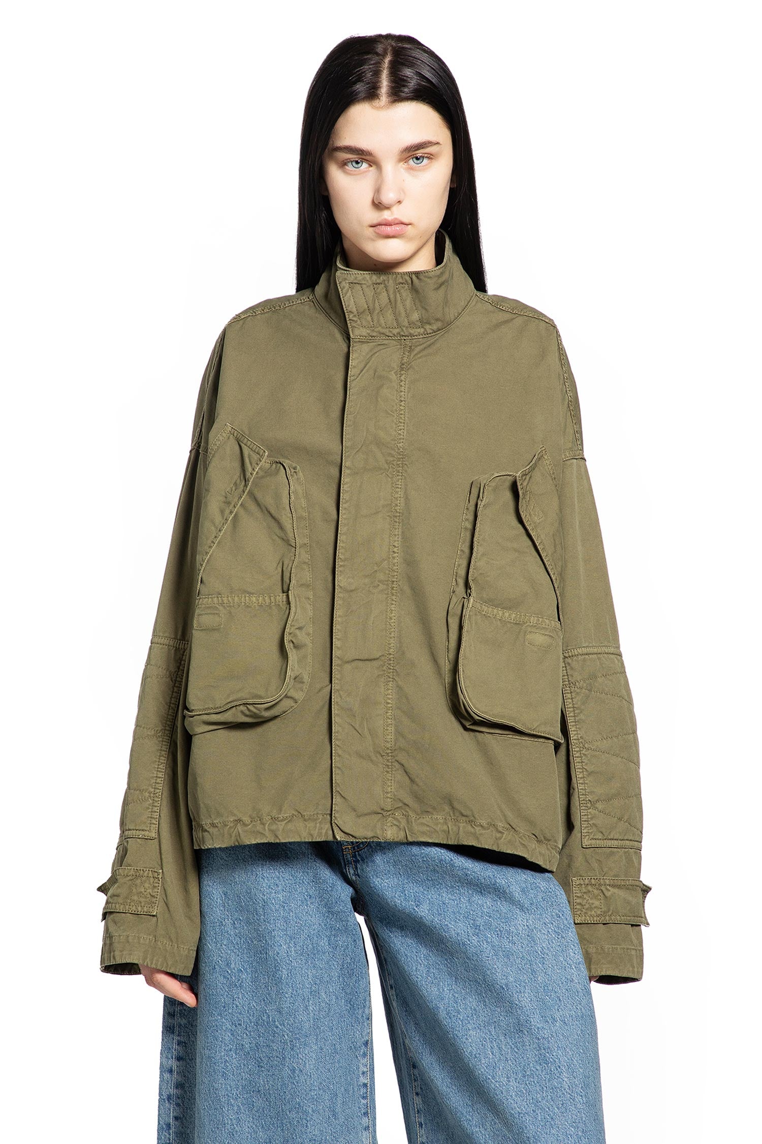 Overdyed Canvas Bomber