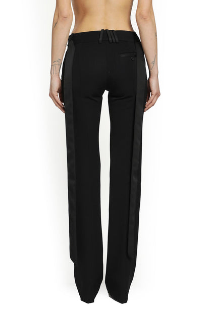 Gabardine Straight Leg Trousers
