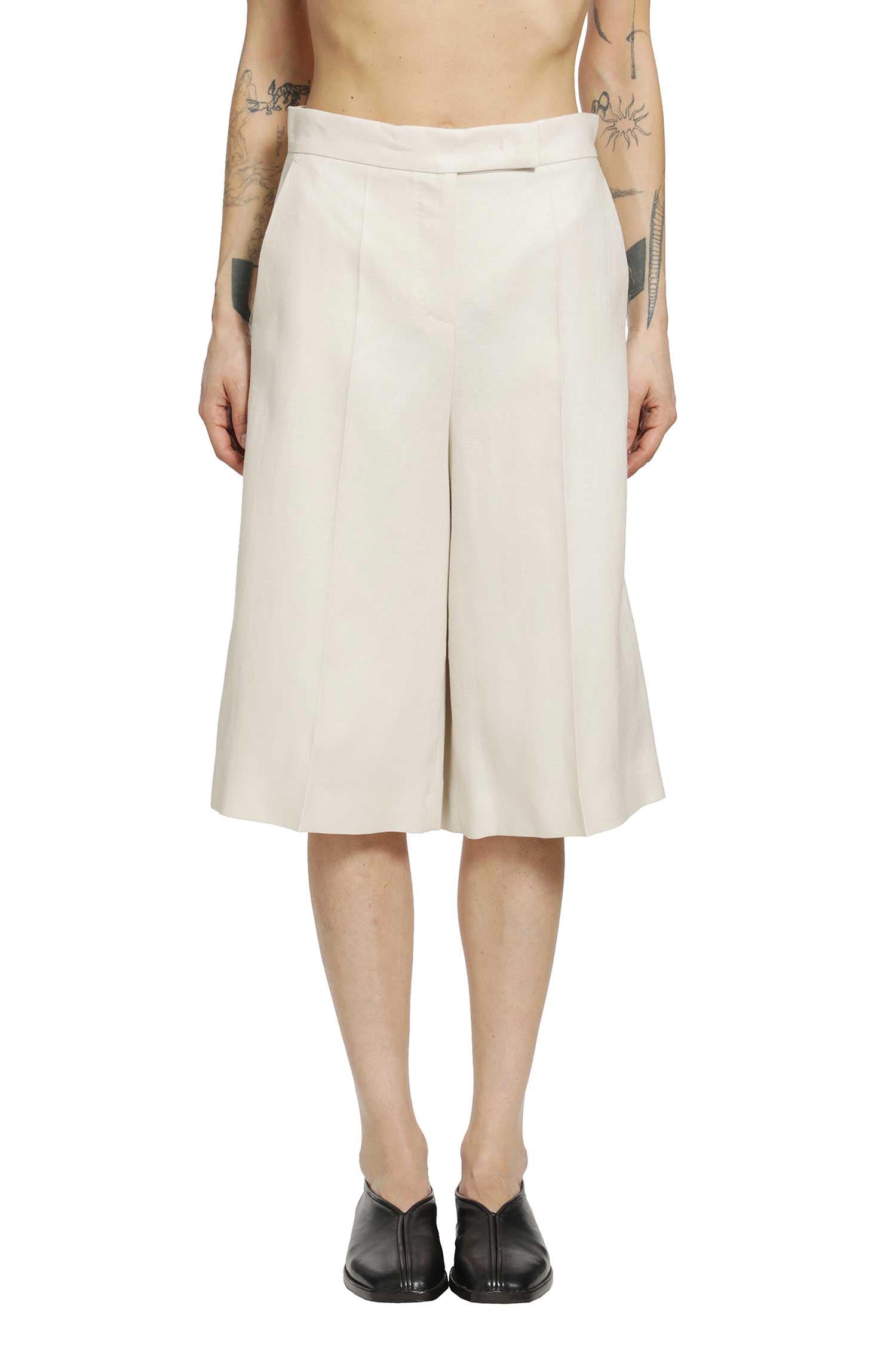 MAX MARA Linen Bermuda Shorts woman