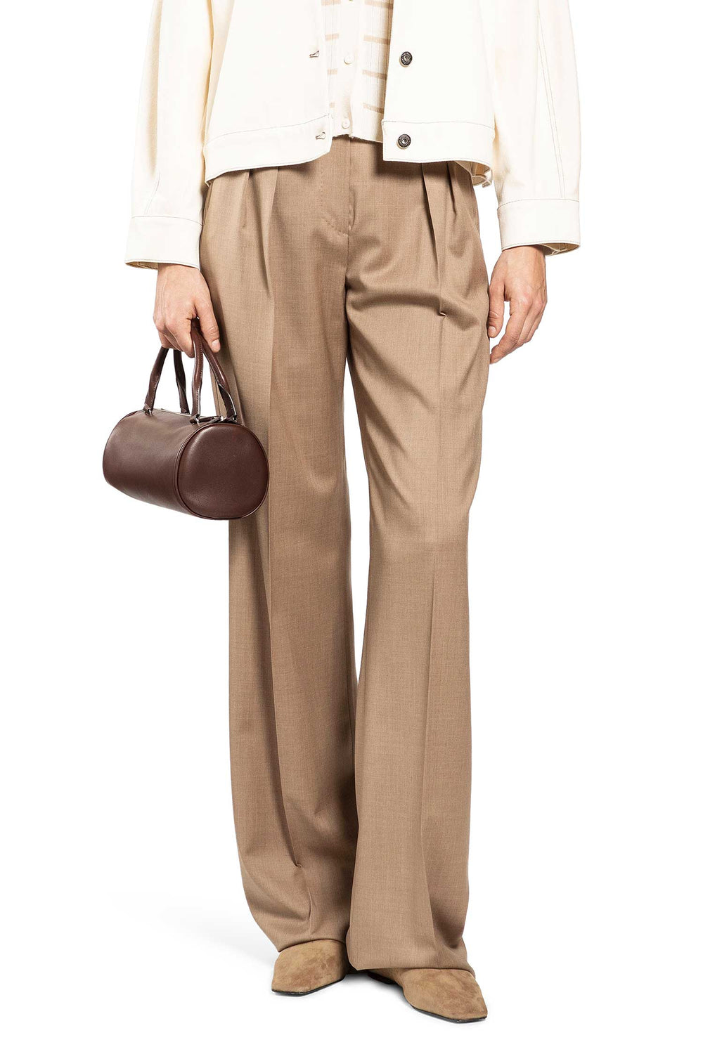 MAX MARA Wool Twill Trousers woman