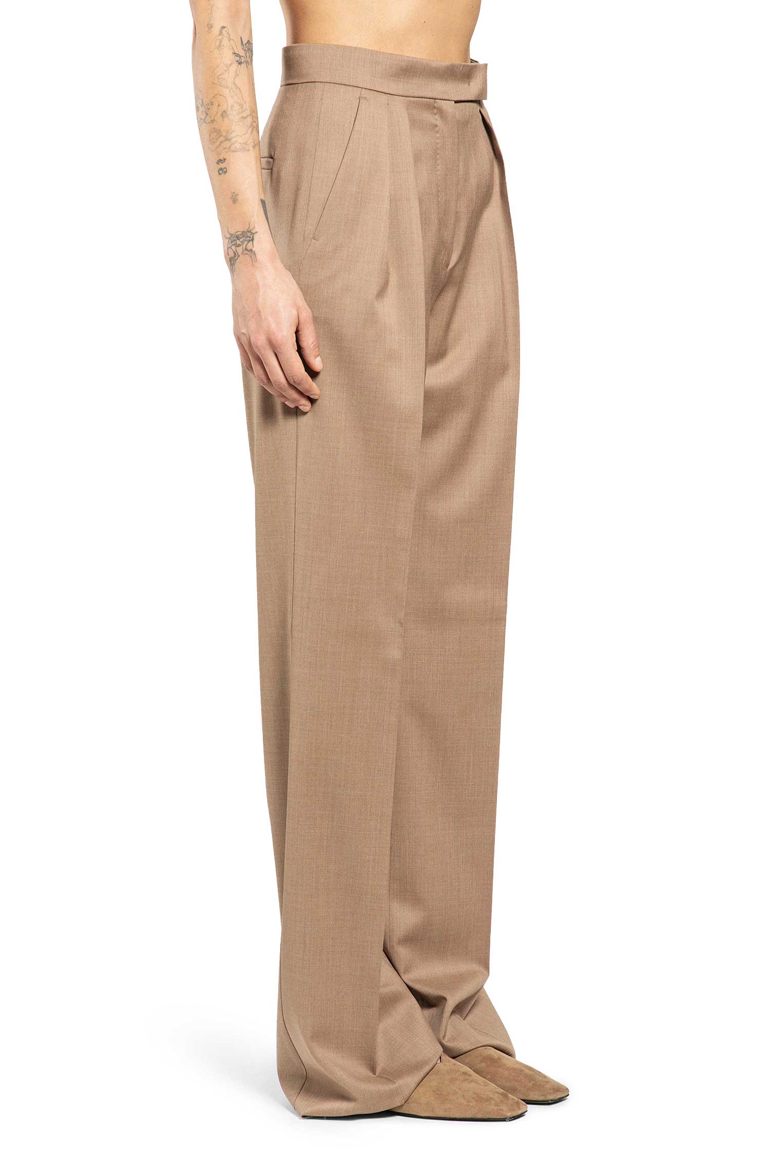 Wool Twill Trousers