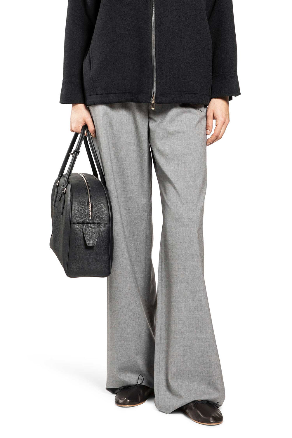 MAX MARA Stretch Wool Cloth Trousers woman