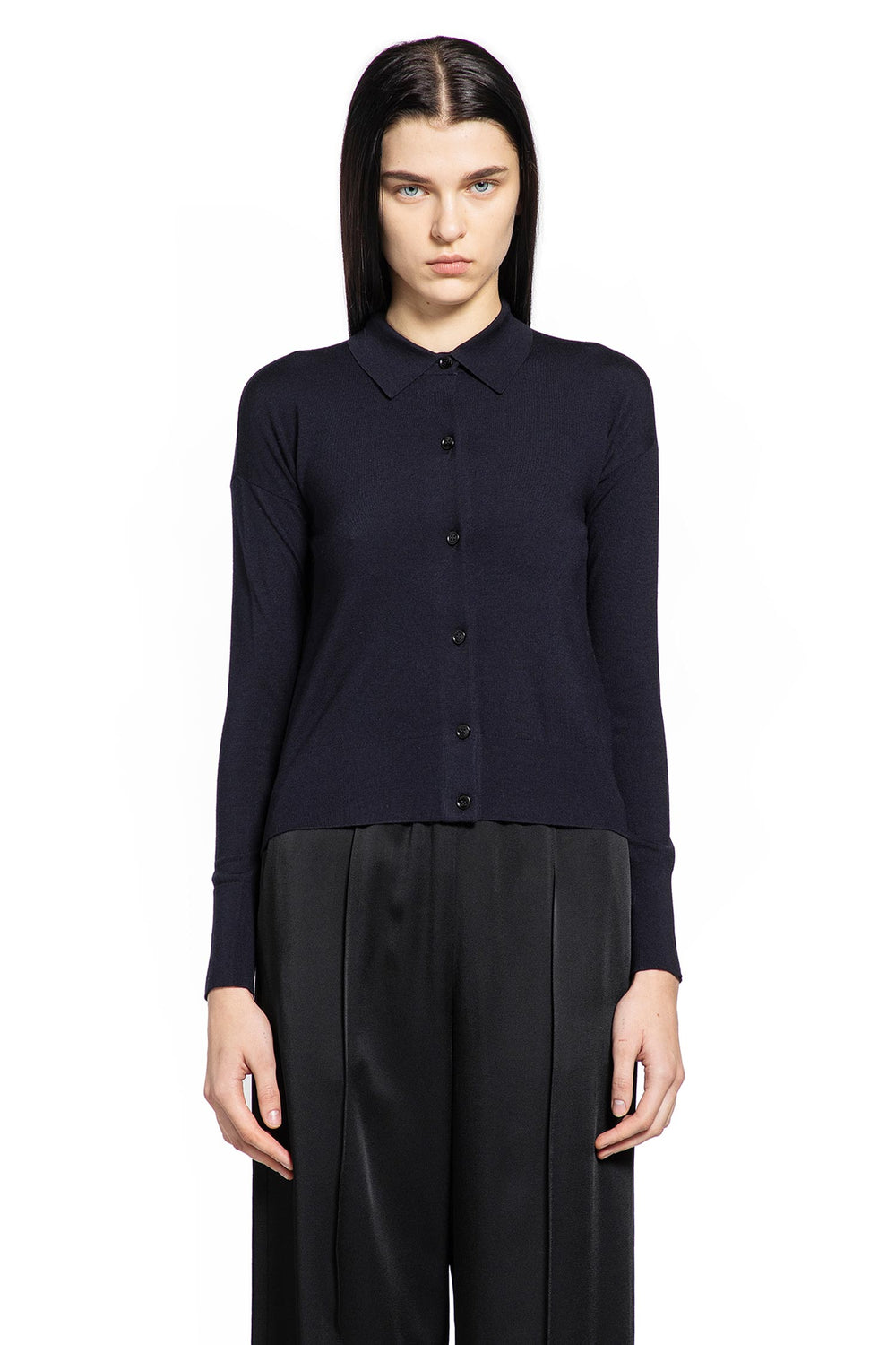 MAX MARA Feminine Knit Polo woman