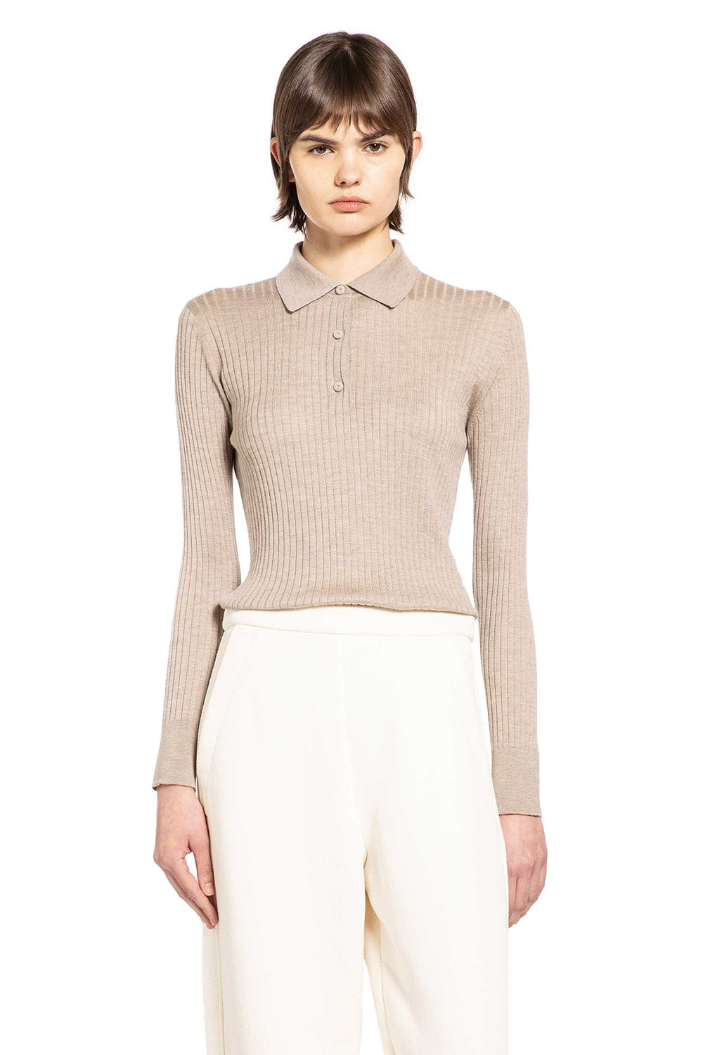 MAX MARA Lightweight Cashmere Silk Polo woman