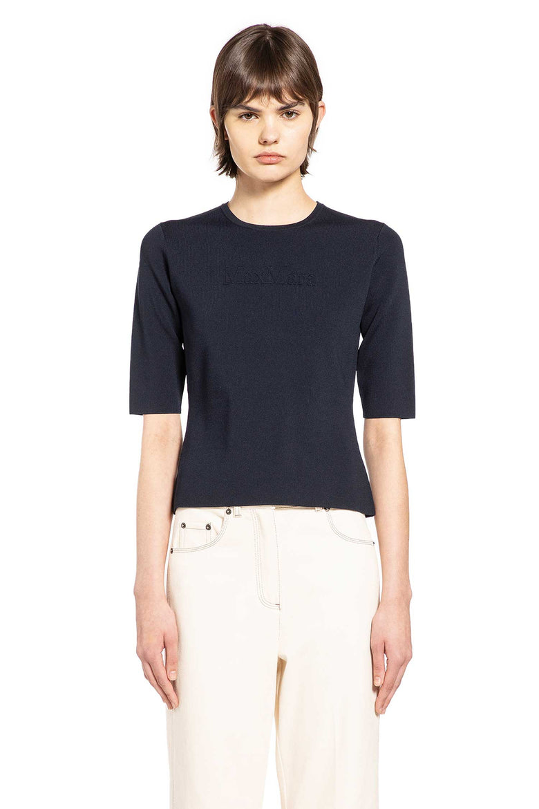 Viscose Nylon Short Sleeve Top