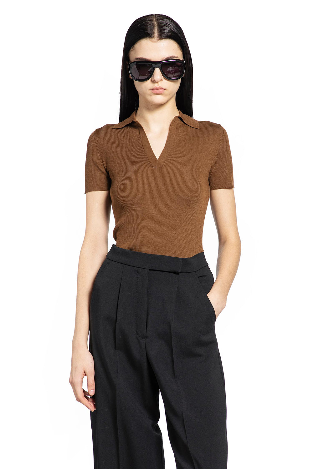 MAX MARA Rib-Knit Wool Sweater woman
