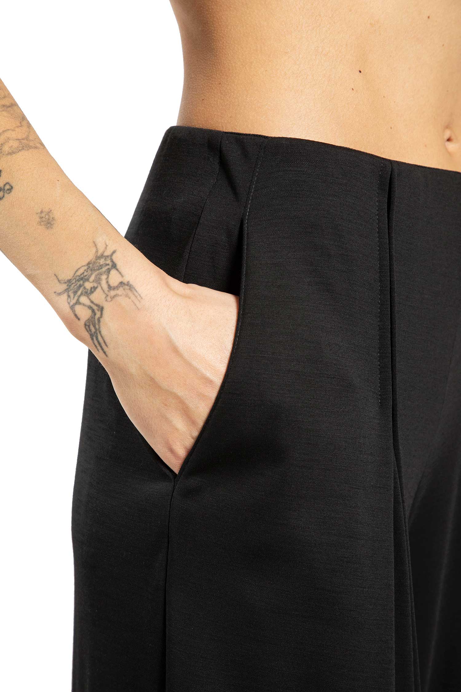 Wool Jersey Trousers