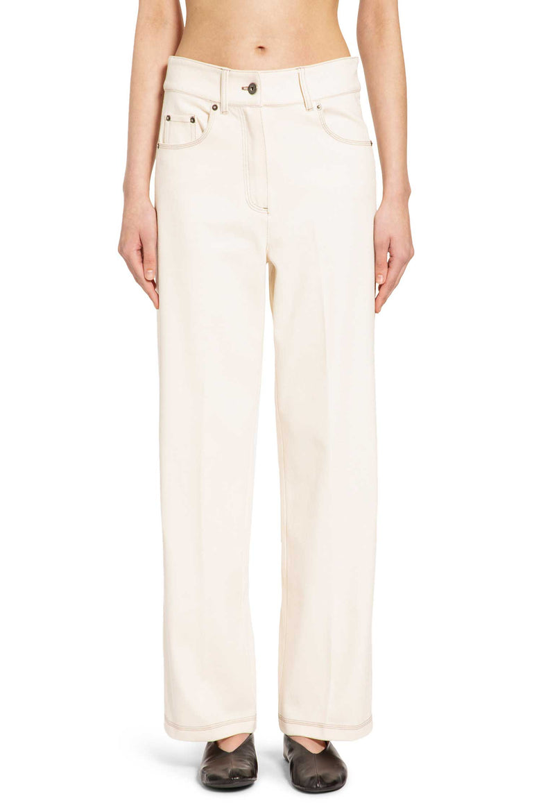 Cotton Nylon Jersey 5 Pocket Jeans