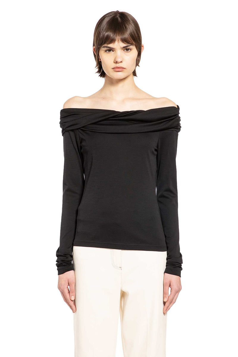 Wool Off-The-Shoulder Top