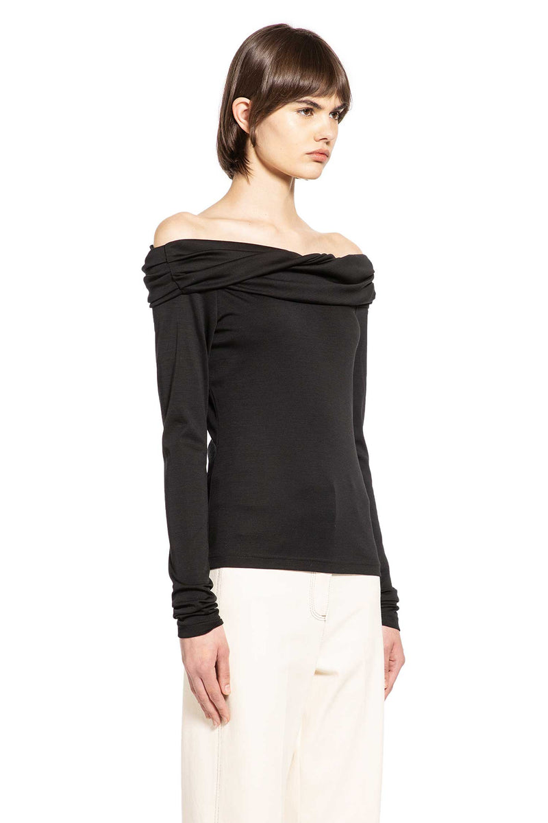 Wool Off-The-Shoulder Top