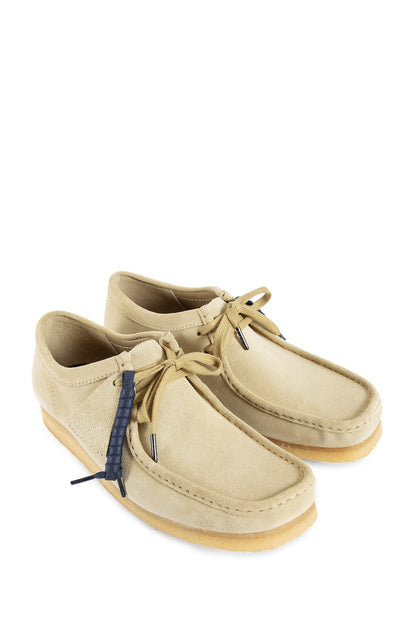 CLARKS MAN BEIGE LACE-UPS