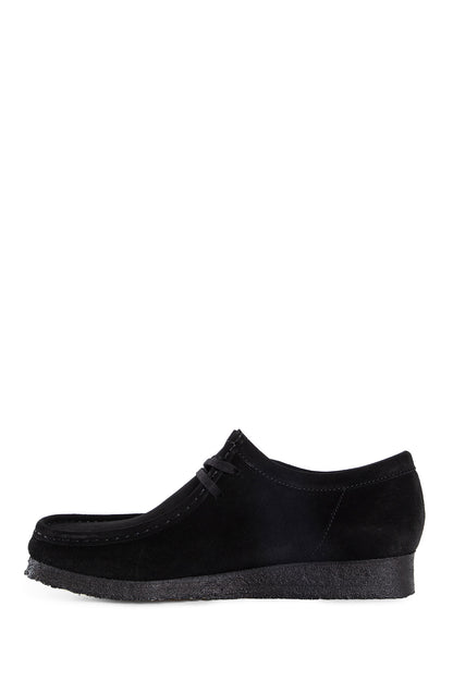 CLARKS MAN BLACK LACE-UPS