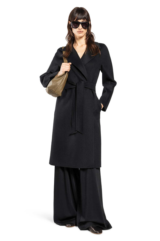 Wool Cashmere Silk Wrap Coat