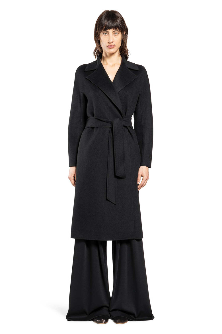 Wool Cashmere Silk Wrap Coat