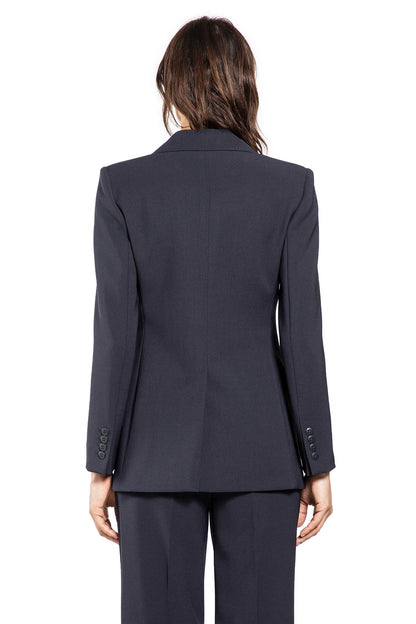 Fitted Wool Crepe Blazer