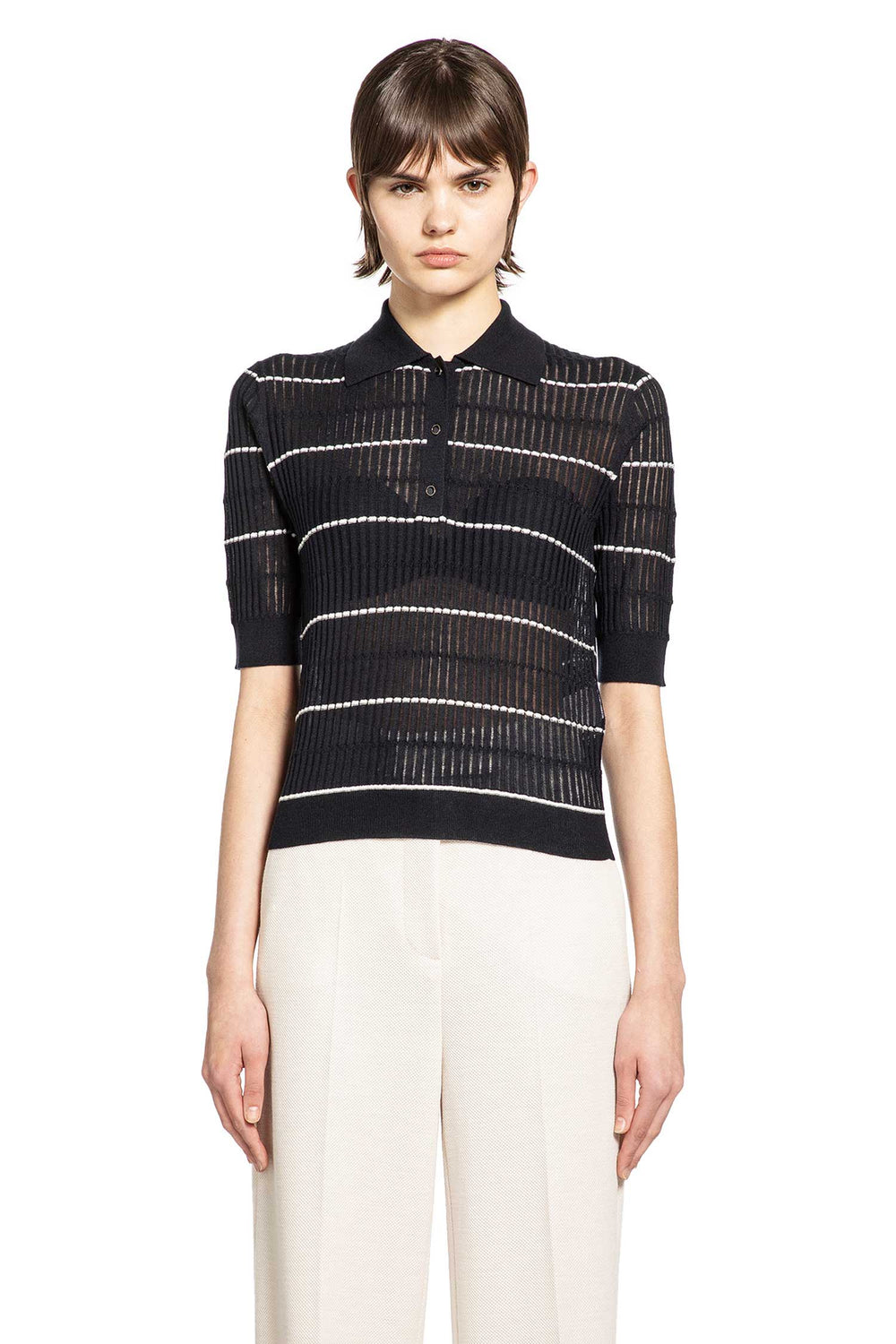 MAX MARA Knitted Polo woman