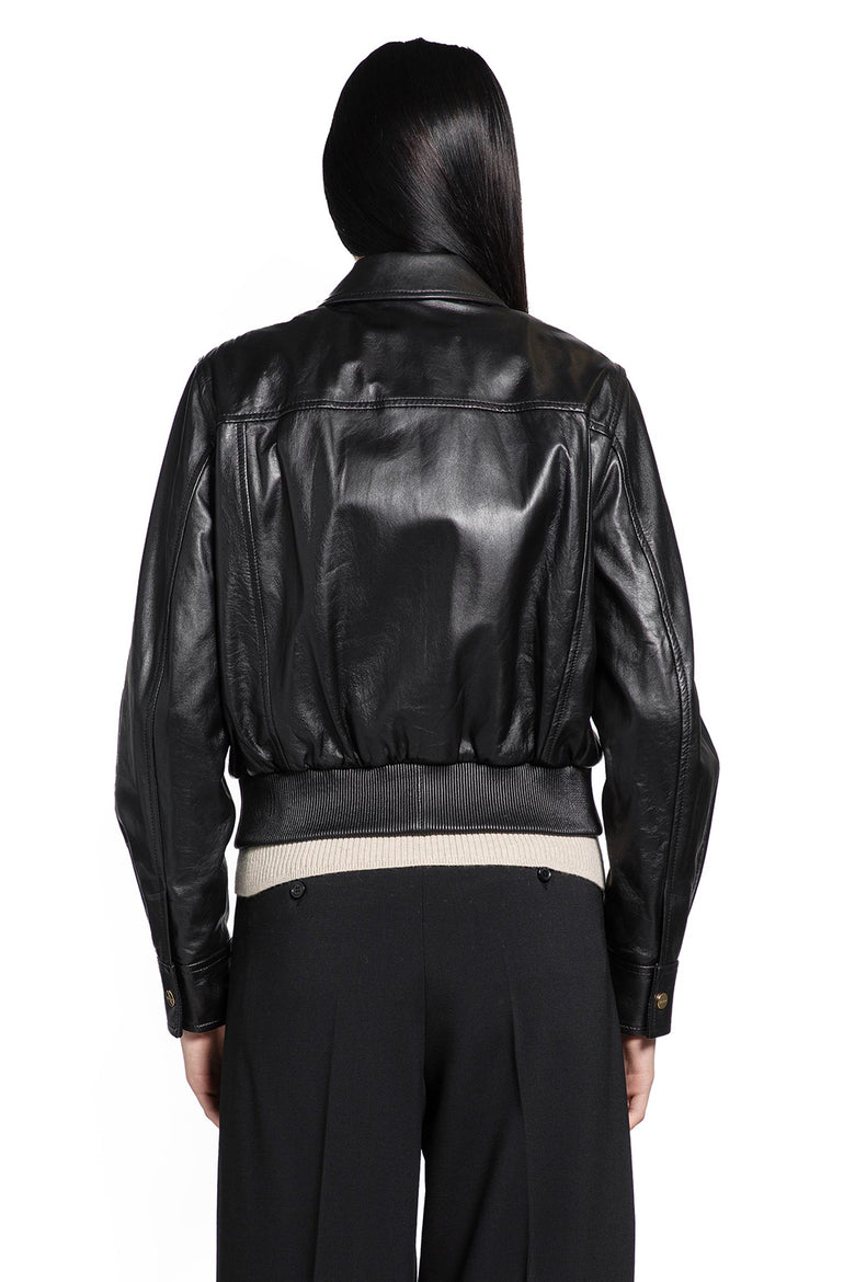 MAX MARA Biada Leather Jacket woman